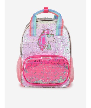 Billieblush Girls Sequin Pegasus Backpack in Pink (34cm) Le MVP de beaucoup