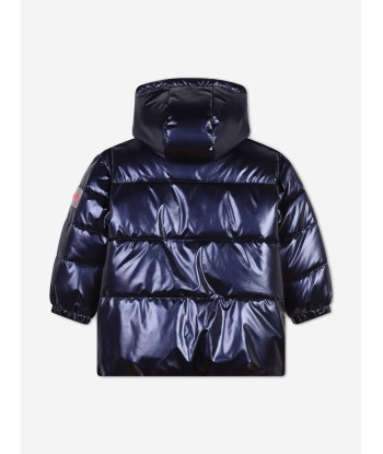 Billieblush Girls Puffer Jacket in Navy 2 - 3 jours ouvrés.