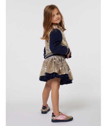 Billieblush Girls Sequin Skirt in Gold Le MVP de beaucoup