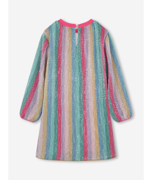 Billieblush Girls Pleated Sequin Dress in Multicolour online