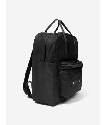 MARNI Kids Logo Backpack in Black (40cm) Par le système avancé 