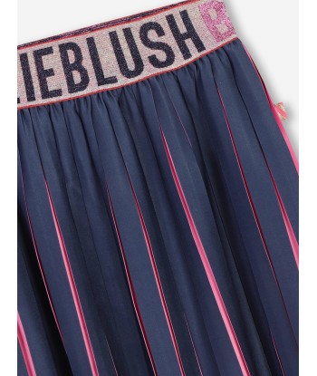 Billieblush Girls Pleated Skirt in Navy ouvre sa boutique