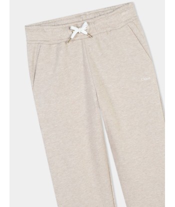 Chloé Girls Embroidered Joggers in Beige 50% de réduction en Octobre 2024