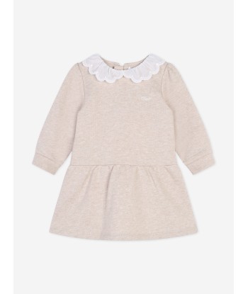 Chloé Baby Girls Fleece Dress in Beige Par le système avancé 