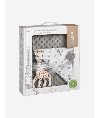 Sophie La Girafe Baby Sophie'doux Blanket Gift Set in Grey pas cher chine