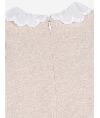 Chloé Baby Girls Fleece Dress in Beige Par le système avancé 