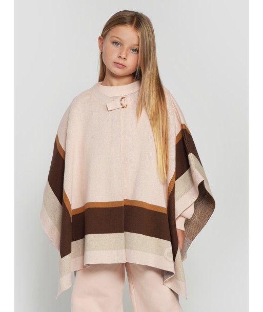 Chloé Girls Knitted Cape in Pink de technologie