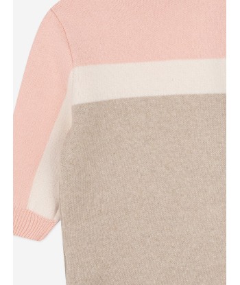 Chloé Baby Girls Knitted Logo Dress in Pink Comparez et commandez 