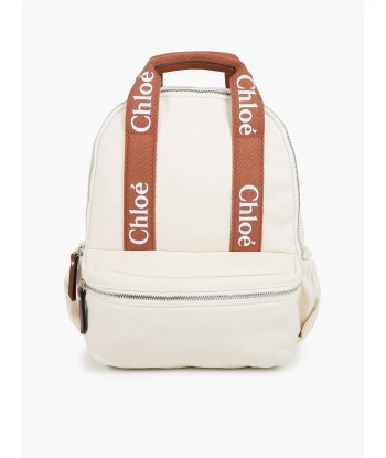 Chloé Baby Girls Backpack Changing Bag in White (36cm) Profitez des Offres !