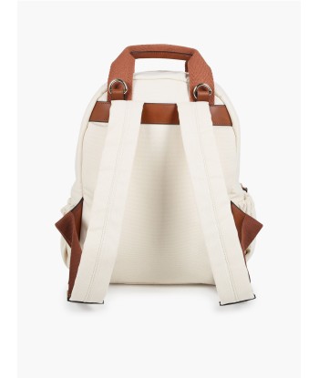 Chloé Baby Girls Backpack Changing Bag in White (36cm) Profitez des Offres !