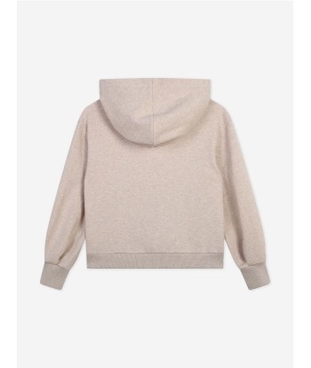 Chloé Girls Logo Hoodie in Beige À commander