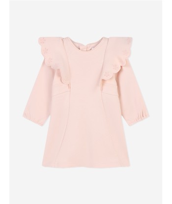 Chloé Baby Girls Milano Ruffle Dress in Pink en ligne des produits 