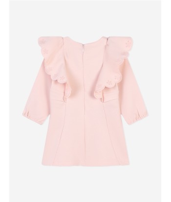 Chloé Baby Girls Milano Ruffle Dress in Pink en ligne des produits 