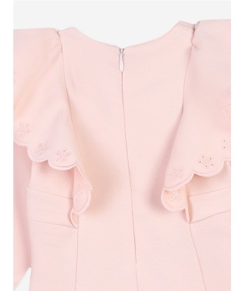 Chloé Baby Girls Milano Ruffle Dress in Pink en ligne des produits 