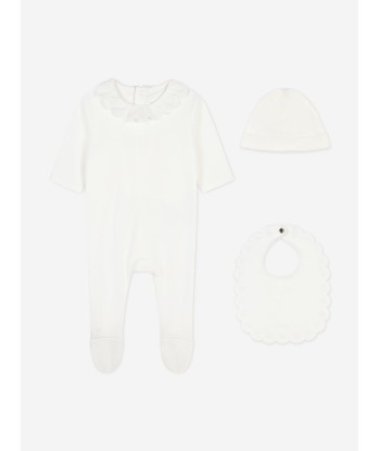 Chloé Baby Girls Babygrow Gift Set in White l'évolution des habitudes 