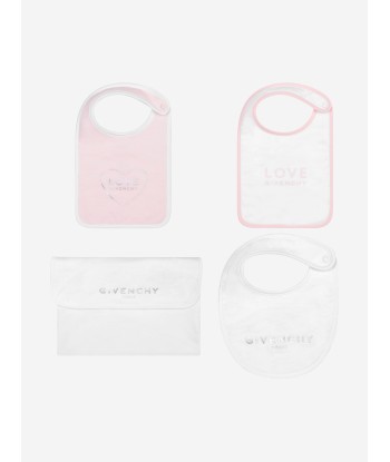 Givenchy Baby Girls Cotton Bibs Set de la marque