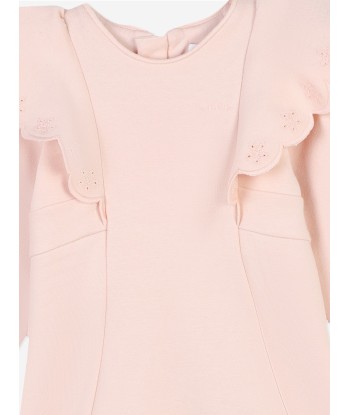 Chloé Baby Girls Milano Ruffle Dress in Pink en ligne des produits 