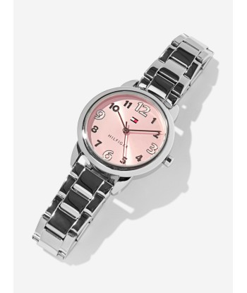 Tommy Hilfiger Girls Metal Strap Watch in Silver 34mm (One Size) Toutes les collections ici