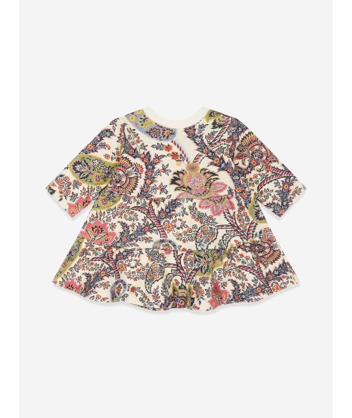 Etro Baby Girls Paisley Print Dress in Multicolour brillant des détails fins