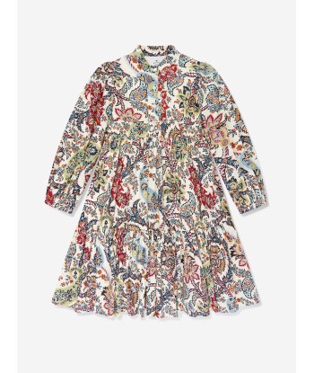 Etro Girls Floral Paisley Dress in Multicolour ou a consommer sur place