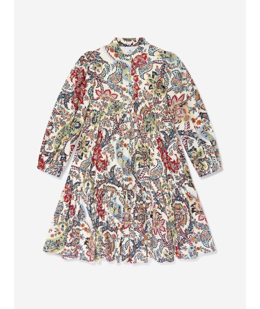 Etro Girls Floral Paisley Dress in Multicolour ou a consommer sur place