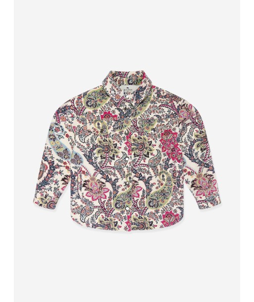 Etro Girls Floral Paisley Jacket in Multicolour de la marque