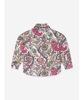 Etro Girls Floral Paisley Jacket in Multicolour de la marque