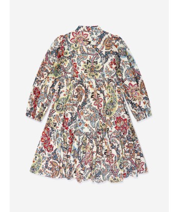 Etro Girls Floral Paisley Dress in Multicolour ou a consommer sur place