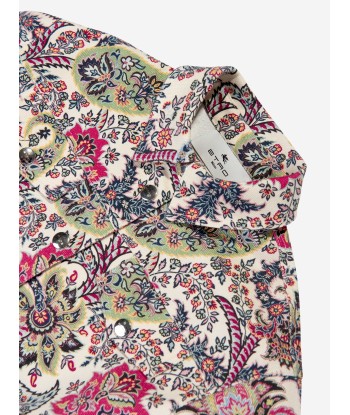 Etro Girls Floral Paisley Jacket in Multicolour de la marque