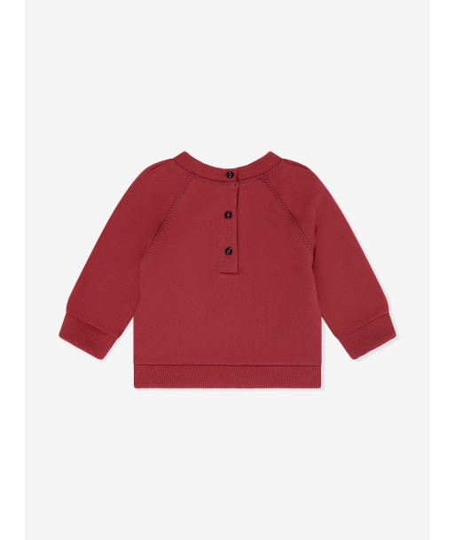 Etro Baby Boys Pegaso Logo Sweatshirt in Red le concept de la Pate a emporter 