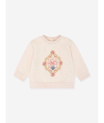 Etro Baby Girls Floral Sweatshirt in Beige Par le système avancé 