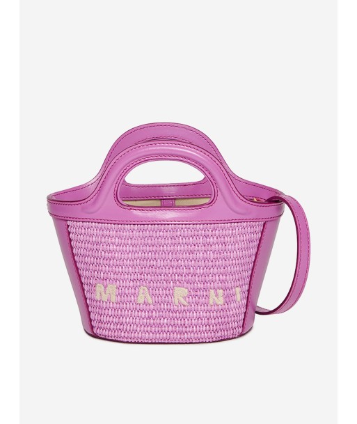 MARNI Girls Tropicalia Micro Bag in Purple (21cm) online