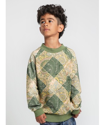 Etro Boys Paisley Sweatshirt in Green du meilleur 