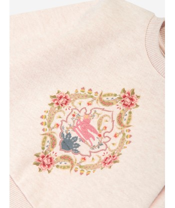 Etro Baby Girls Floral Sweatshirt in Beige Par le système avancé 