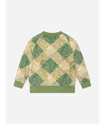 Etro Boys Paisley Sweatshirt in Green du meilleur 