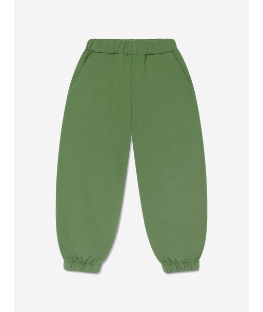 Etro Boys Branded Joggers in Green de technologie