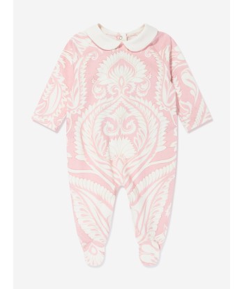 Etro Baby Girls 3 Piece Babygrow Gift Set in Pink meilleur choix