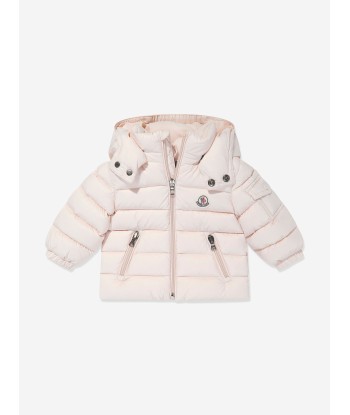 Moncler Enfant Baby Girls Down Padded Jules Jacket in Pink hantent personnes