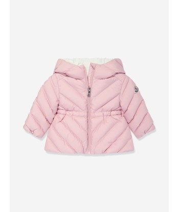 Moncler Enfant Baby Girls Down Padded Sanaa Jacket in Pink Venez découvrir notre 