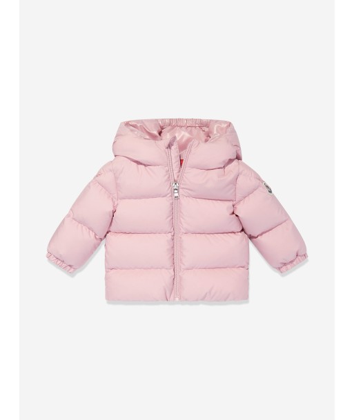 Moncler Enfant Baby Girls Down Padded Sharon Jacket in Pink basket pas cher