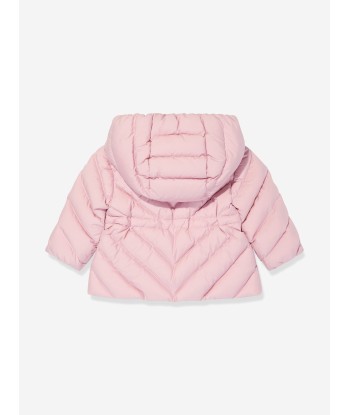 Moncler Enfant Baby Girls Down Padded Sanaa Jacket in Pink Venez découvrir notre 