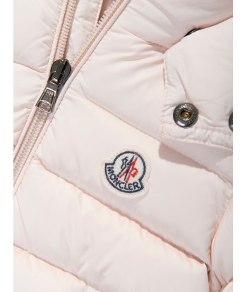 Moncler Enfant Baby Girls Down Padded Jules Jacket in Pink hantent personnes