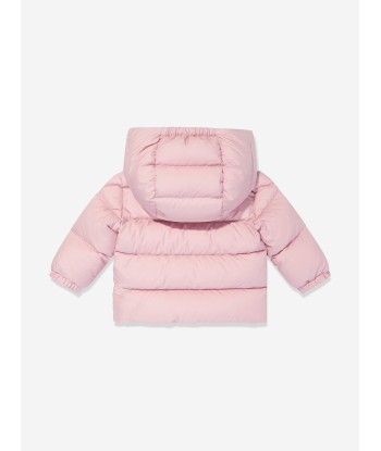 Moncler Enfant Baby Girls Down Padded Sharon Jacket in Pink basket pas cher