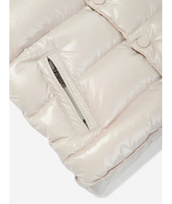 Moncler Enfant Baby Down Padded Bernard Gilet in Ivory suggérées chez