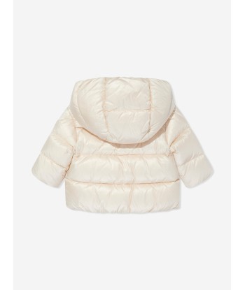 Moncler Enfant Baby Girls Down Teddy Fleece Natas Jacket in Beige une grave pollution 