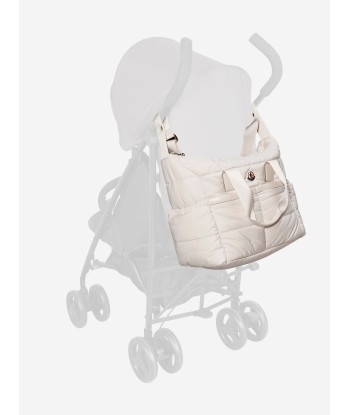 Moncler Enfant Baby Padded Changing Bag in Ivory (38cm) soldes