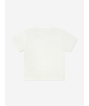 Moncler Enfant Baby Boys Logo T-Shirt in Ivory Economisez 