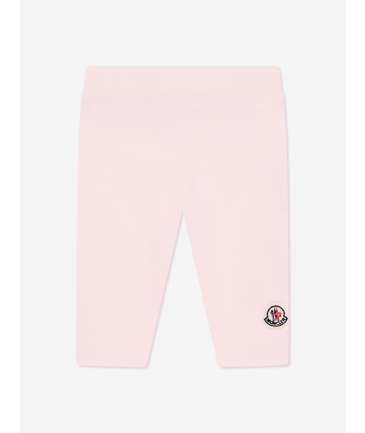 Moncler Enfant Baby Girls Logo Leggings in Pink Vous souhaitez 