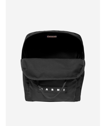 MARNI Kids Logo Backpack in Black (40cm) Par le système avancé 