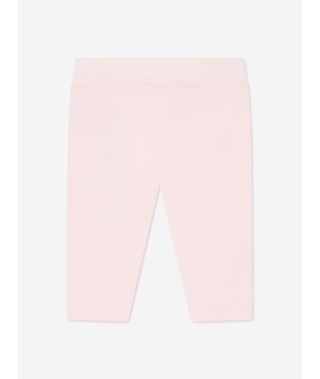 Moncler Enfant Baby Girls Logo Leggings in Pink Vous souhaitez 